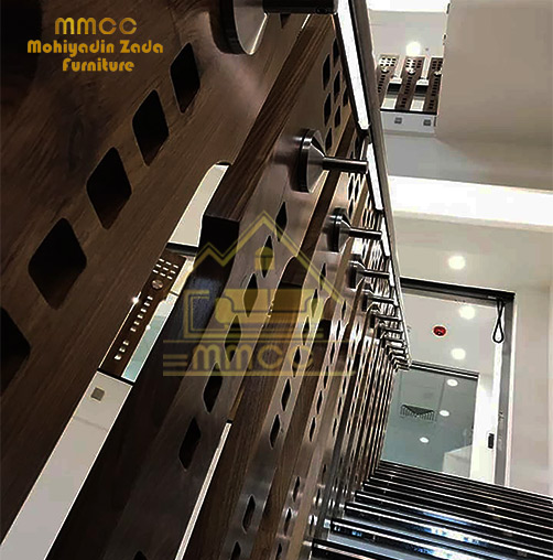 Manufacture and Installation of Wooden Stair Handrail for VICC Company